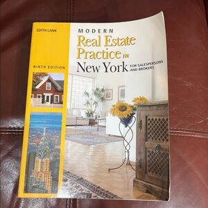 Modern Real Estate Practice in New York - Yellow Cover